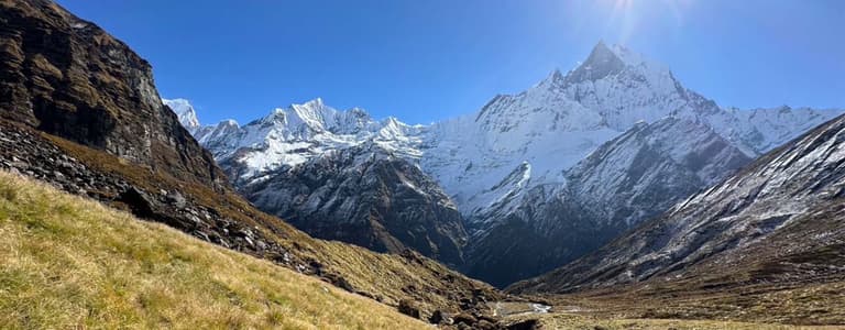 Annapurna Base Camp Trek in September